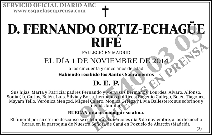 Fernando Ortiz-Echagüe Rifé